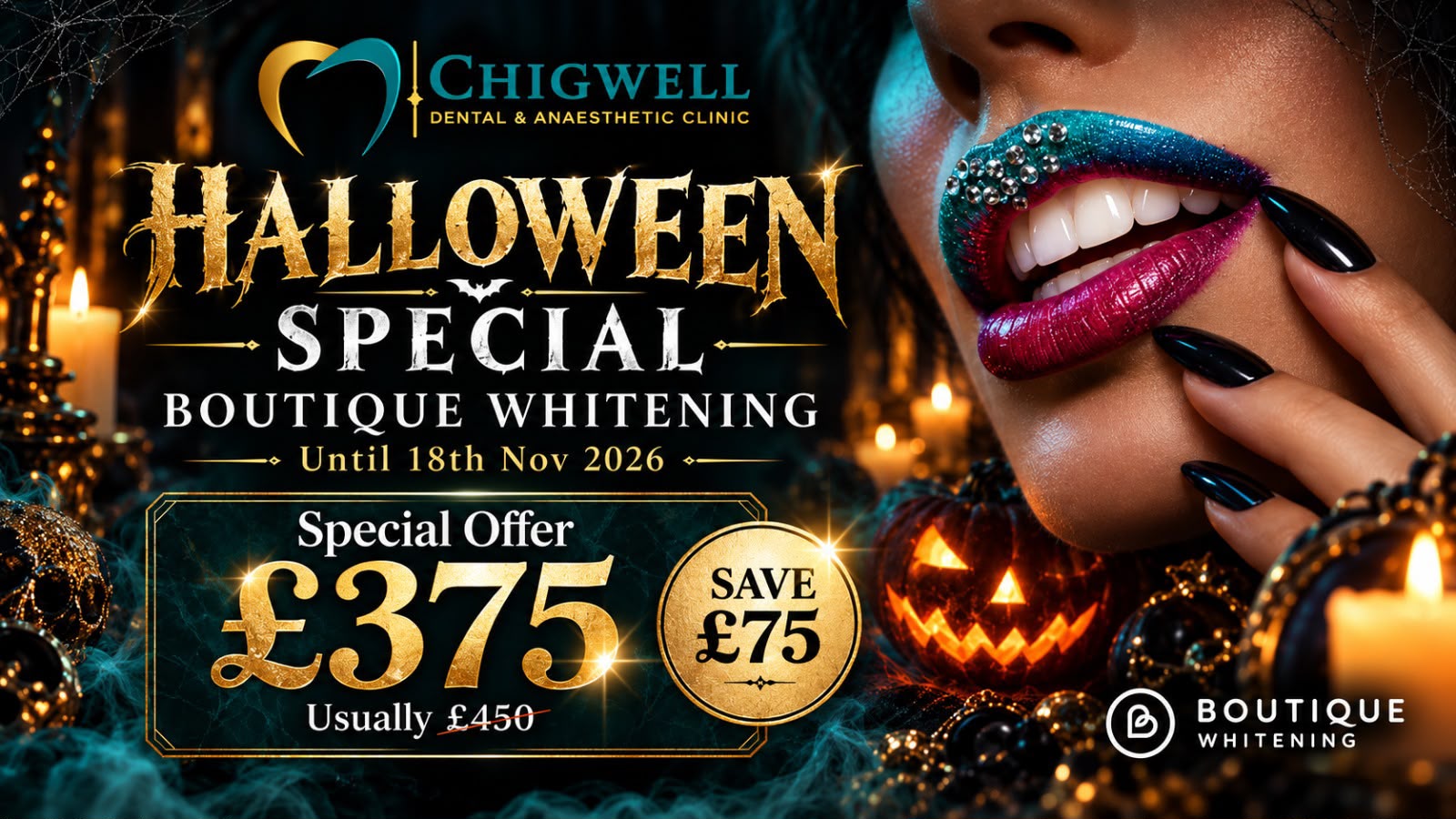 Chigwell Halloween Special Offer